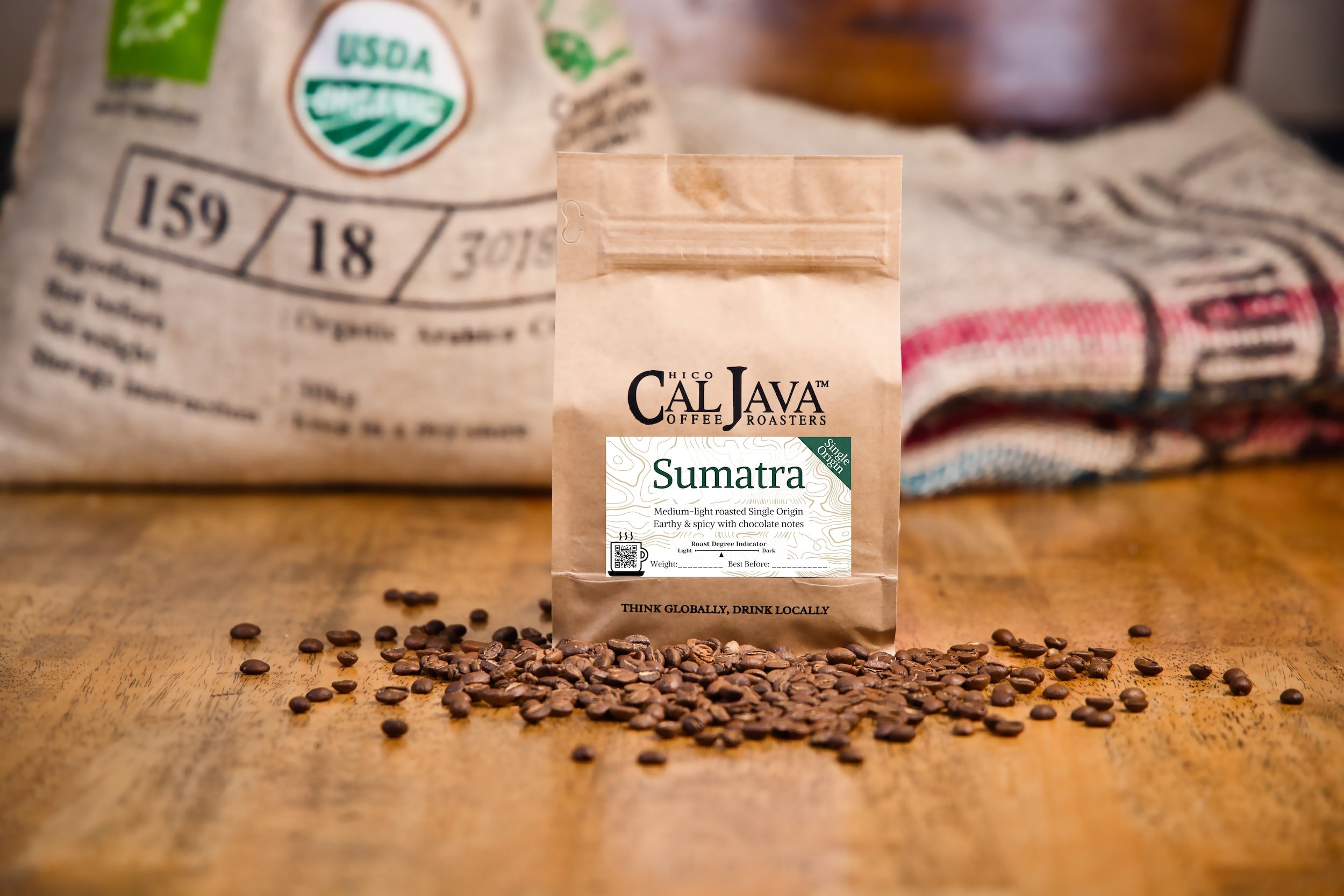 Fresh Roasted Single Origin Sumatran Coffee Beans Cal Java Coffee