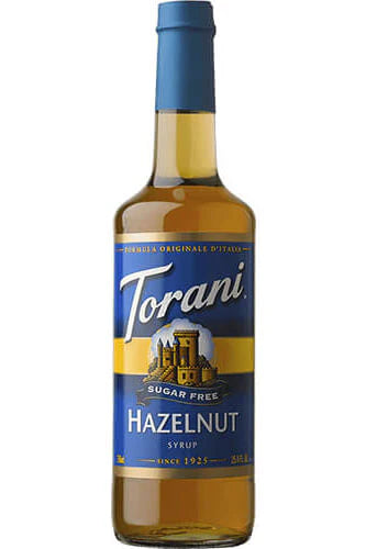 Sugar Free Hazelnut Syrup - 750mL