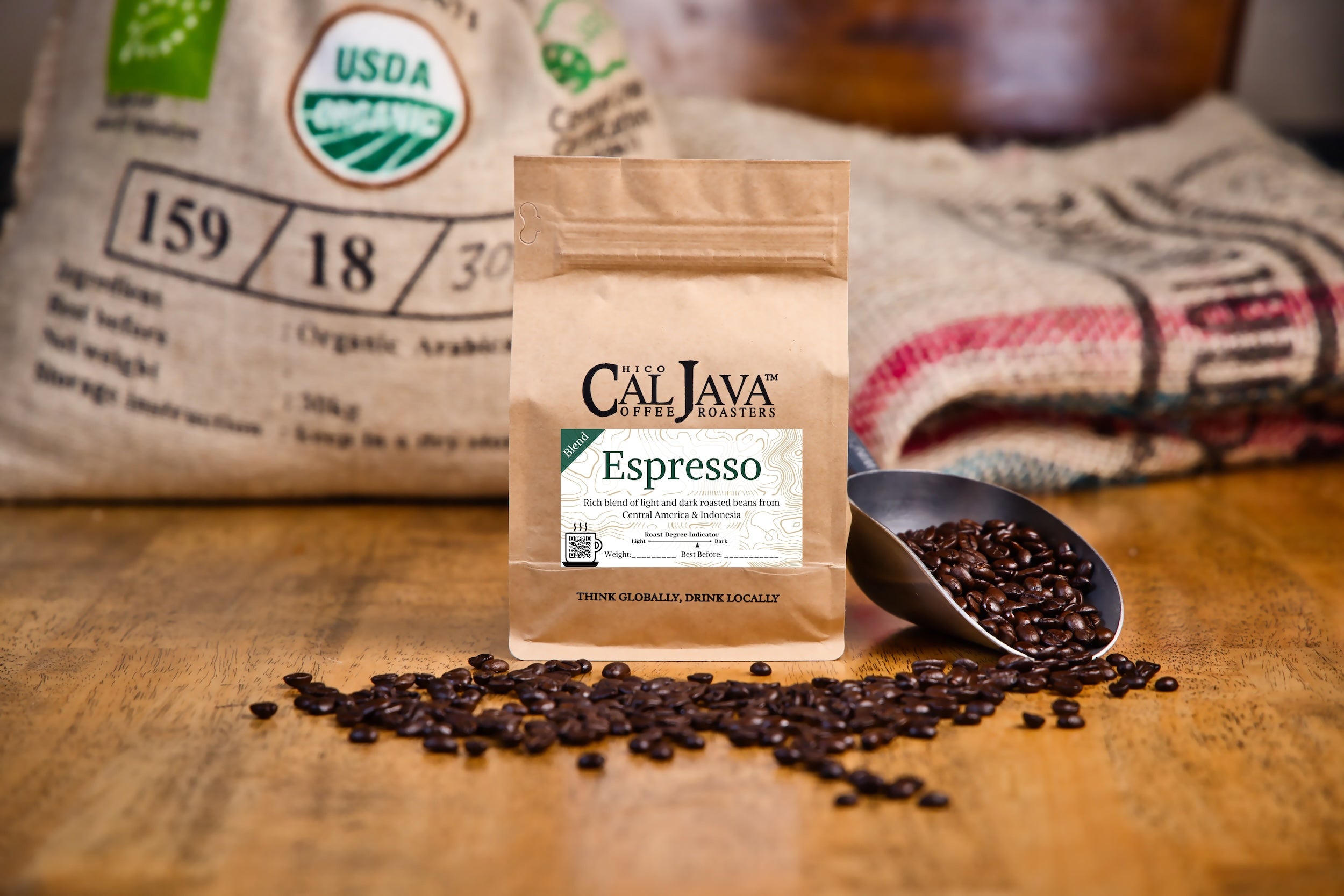 Fresh Roasted Espresso Blend Coffee Beans – Cal Java Coffee Roasters