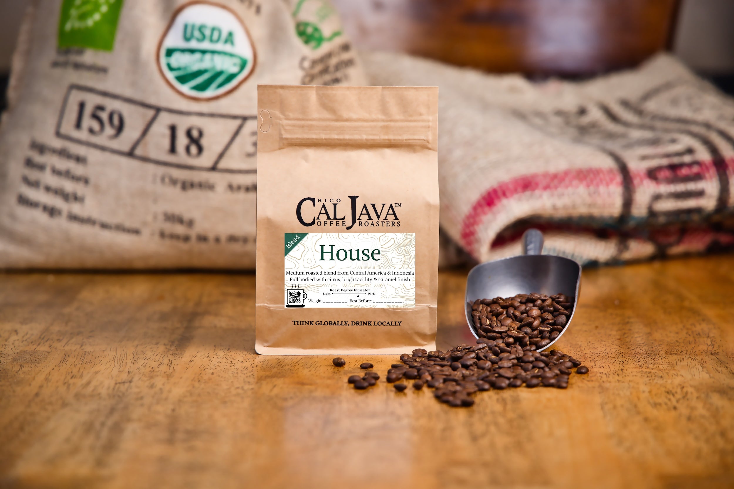 Fresh Roasted House Blend Coffee Beans – Cal Java Coffee Roasters