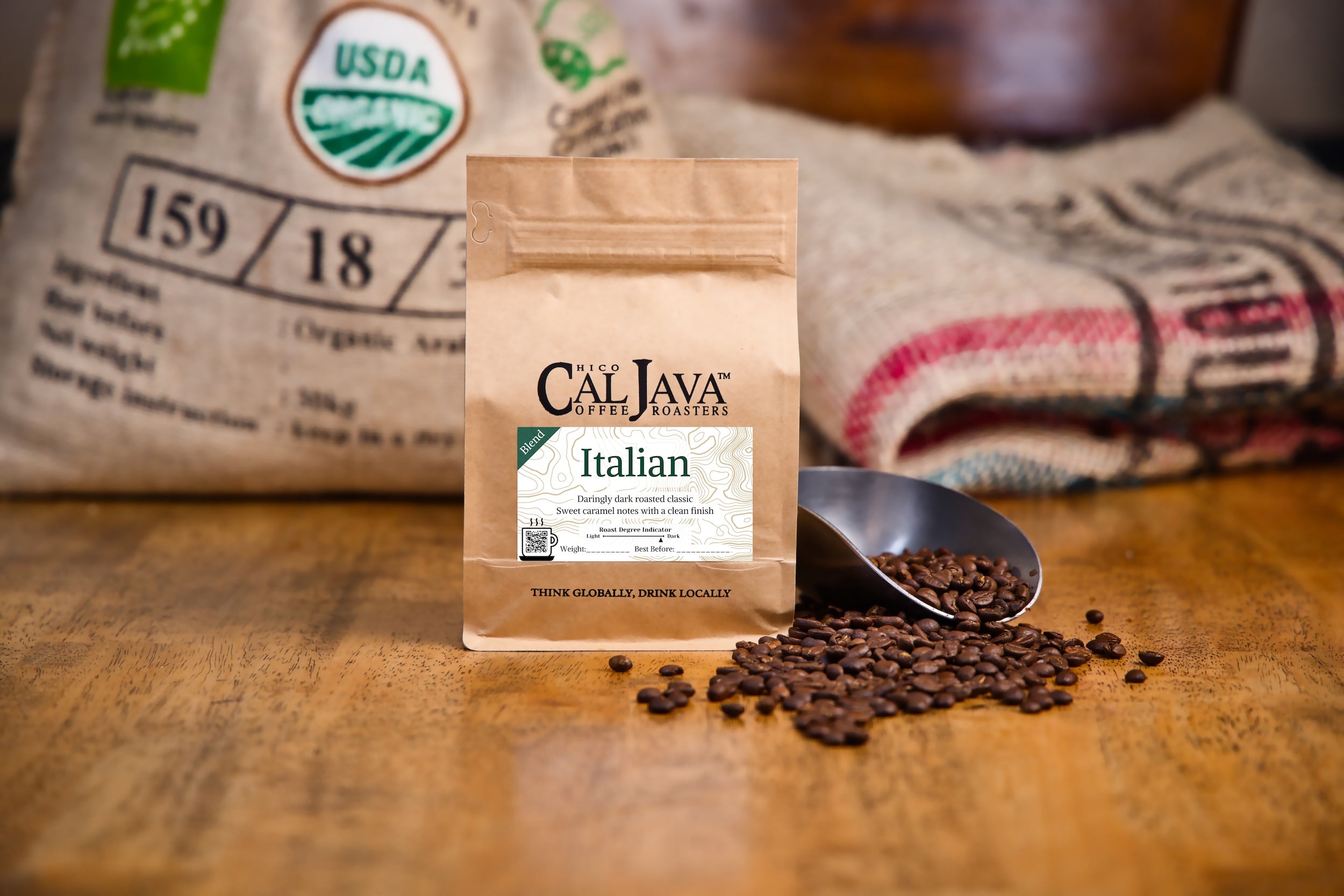 Fresh Italian Roast Coffee Beans – Cal Java Coffee Roasters