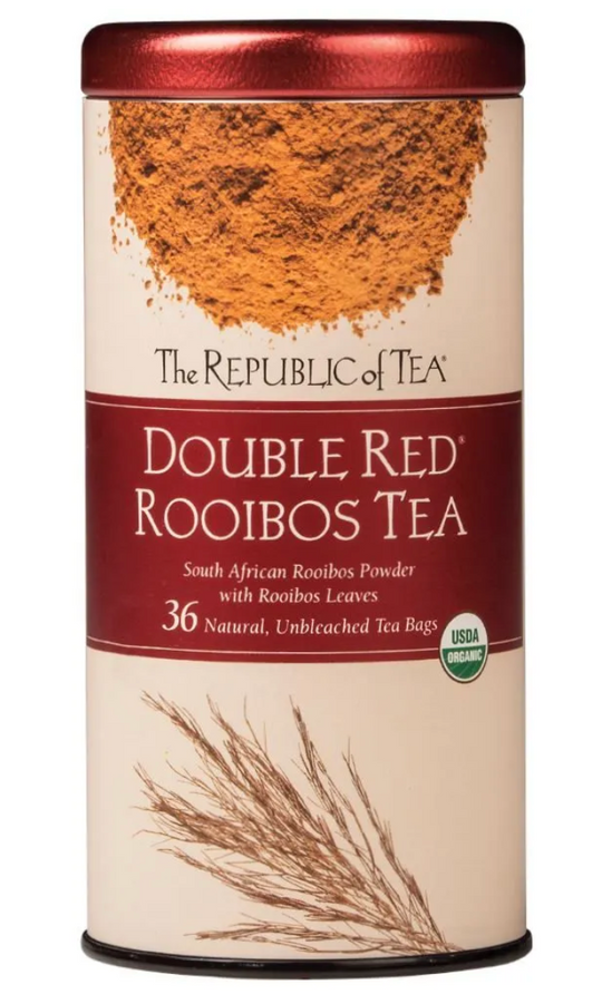 Java Republic Tea Wrapper Republic Of Tea Double Red Rooibos Tea – Cal Java Coffee Roasters