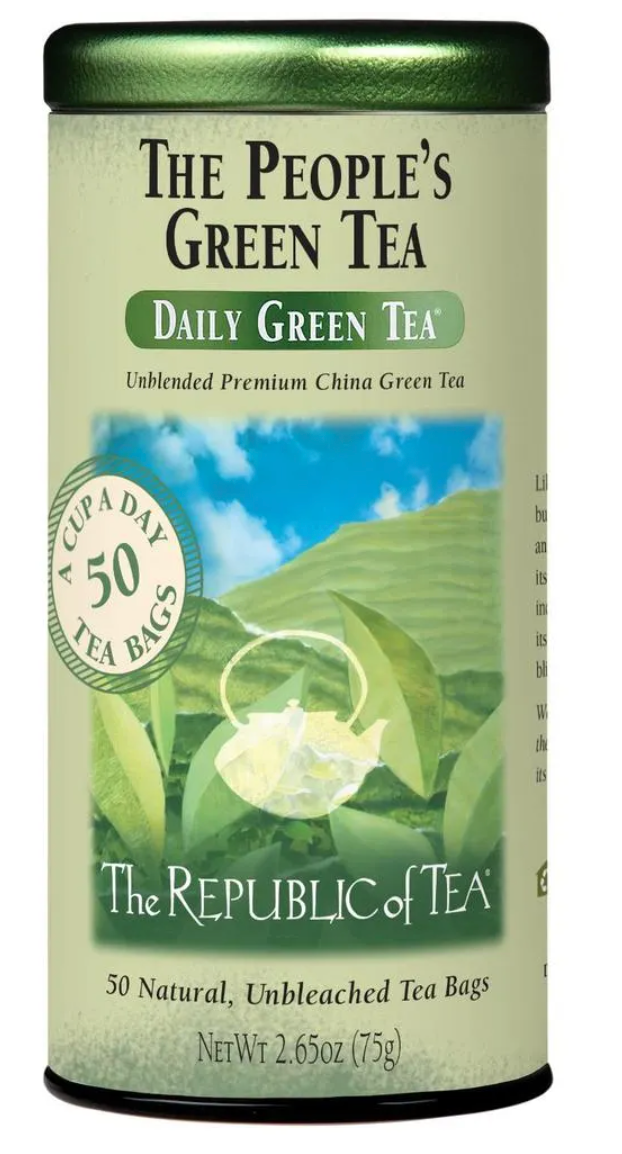 Republic of Tea Peoples Green Tea – Cal Java Coffee Roasters