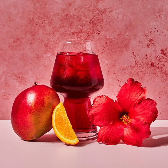 Hibiscus Mango Iced Tea